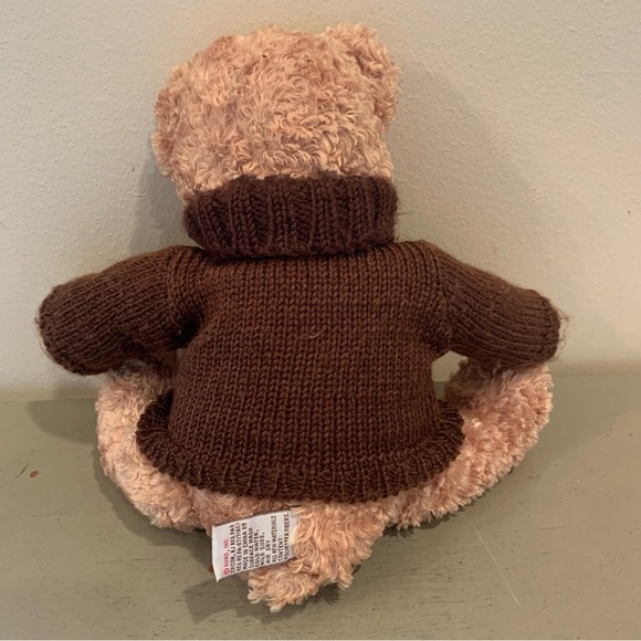 Gund Bloomingdale’s Little Brown Plush Bear In Sweater - Picture 2 of 6